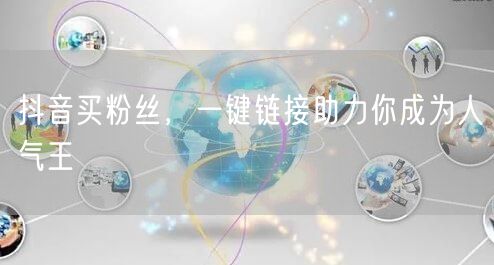 抖音买粉丝，一键链接助力你成为人气王