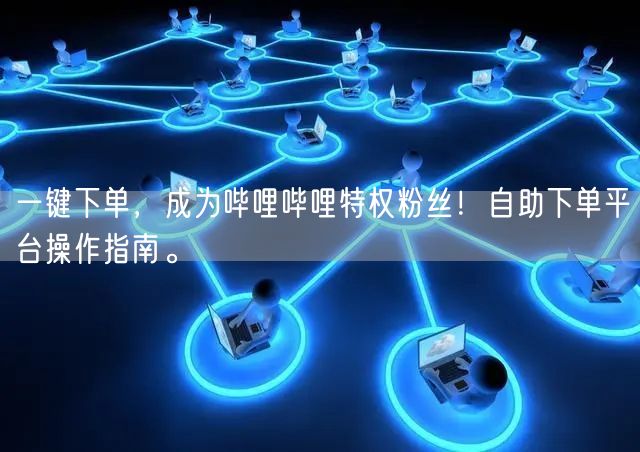 一键下单，成为哔哩哔哩特权粉丝！自助下单平台操作指南。