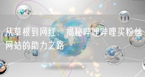 从草根到网红：揭秘哔哩哔哩买粉丝网站的助力之路