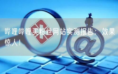 哔哩哔哩买粉丝网站实测报告：效果惊人！