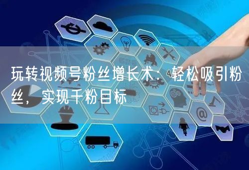 玩转视频号粉丝增长术：轻松吸引粉丝，实现千粉目标