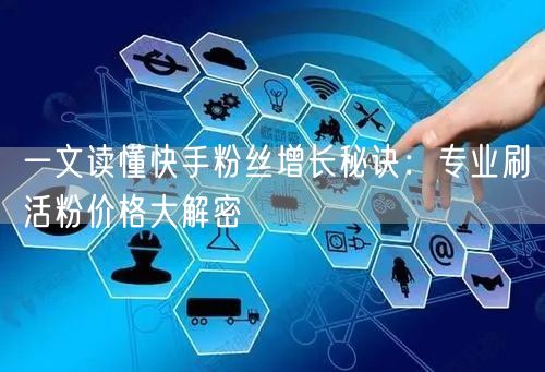 一文读懂快手粉丝增长秘诀：专业刷活粉价格