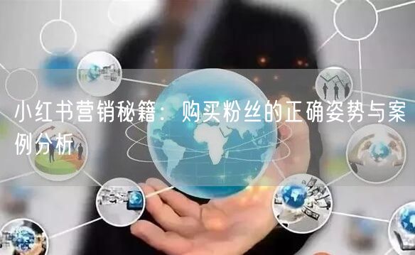 小红书营销秘籍：购买粉丝的正确姿势与案例分析