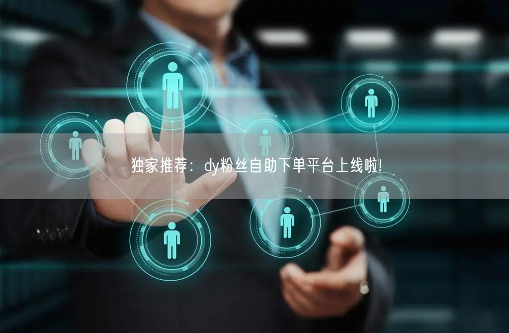 独家推荐：dy粉丝自助下单平台上线啦!