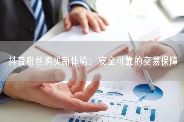 抖音粉丝购买新体验：安全可靠的交易保障